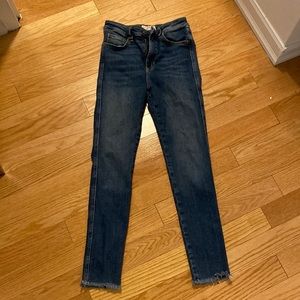 Free people blue jeans